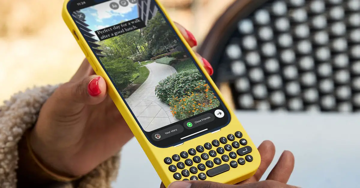 Discover the Game-Changing iPhone Case That Resurrects the Iconic BlackBerry Experience