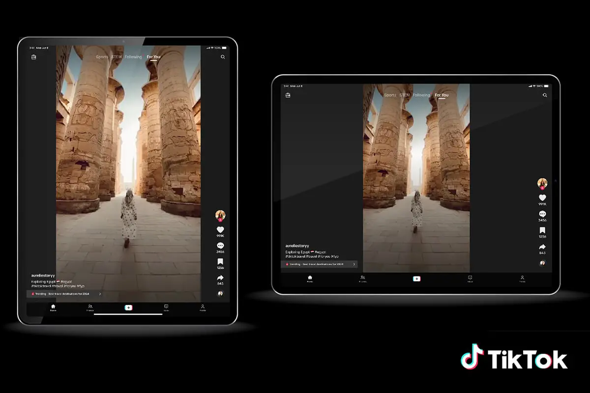 Unleashing the Thrills: A Closer Look at the Jaw-Dropping TikTok App on Larger Devices