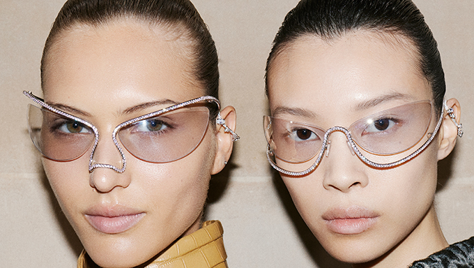 Discover the Luxurious Futuristic Fine Jewelry Eyewear Hit the Fendi Couture Show!