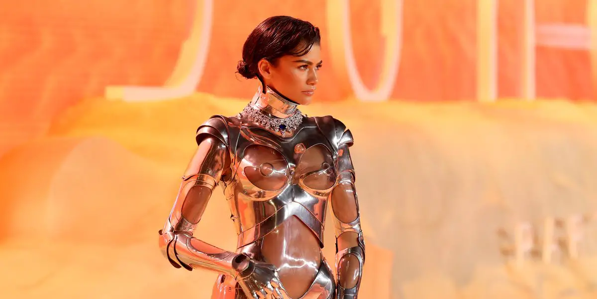 Zendaya Stuns in a Shiny Cutout Robot Suit at ‘Dune: Part Two’ Premiere—A Glimpse into the Bold Future of Fashion!