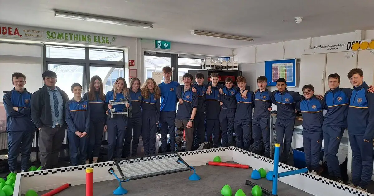 Kinsale TY Students Rise to the Top at Vex Robotics Finals: A Tale of Engineering Triumph