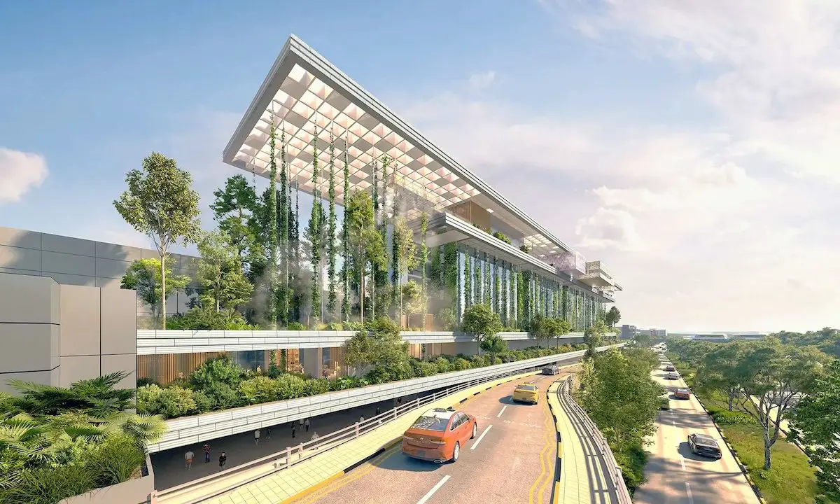 A Glimpse into the Spectacular Future of Travel: Unveiling the Futuristic Hotel Indigo Changi Airport in 2028!