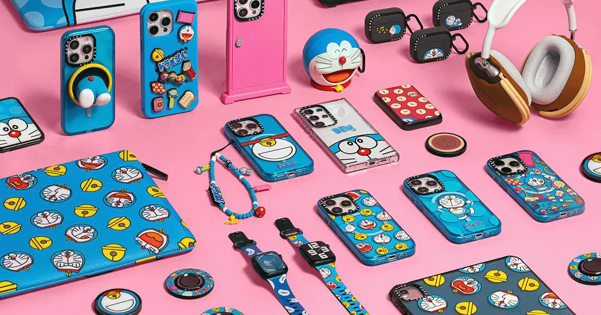 Step into the Magical World of Casetify: Get Your Casetify x Doraemon Lucky Charms and AirPods Protection Today!