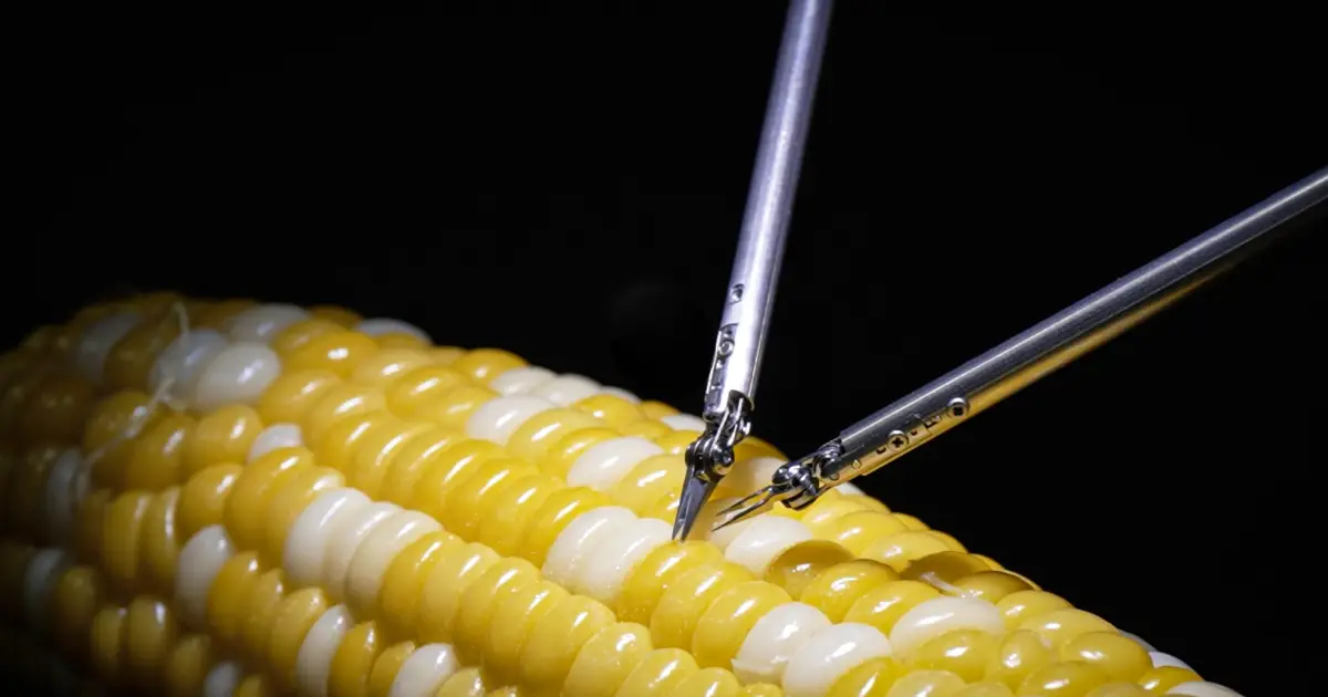 Unbelievable Robotic Precision: Sony’s Incredible Microsurgery Robot Seamlessly Stitches a Corn Kernel